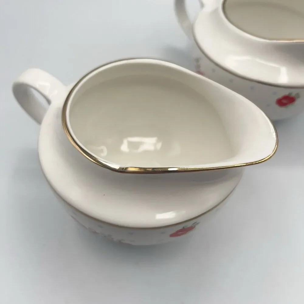 Grace Teaware Vintage Floral Creamers (2)